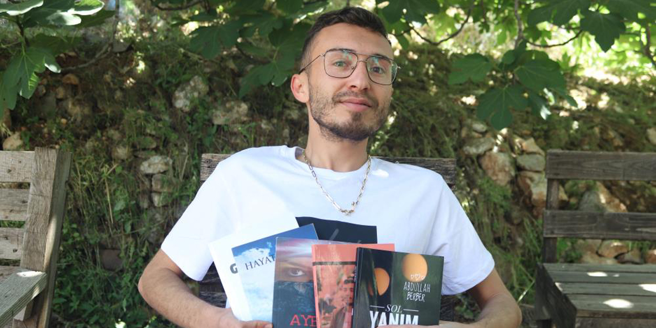 Yüzde 96 engeli bulunan MS hastası genç, yazdığı kitaplarla hayata tutunuyor