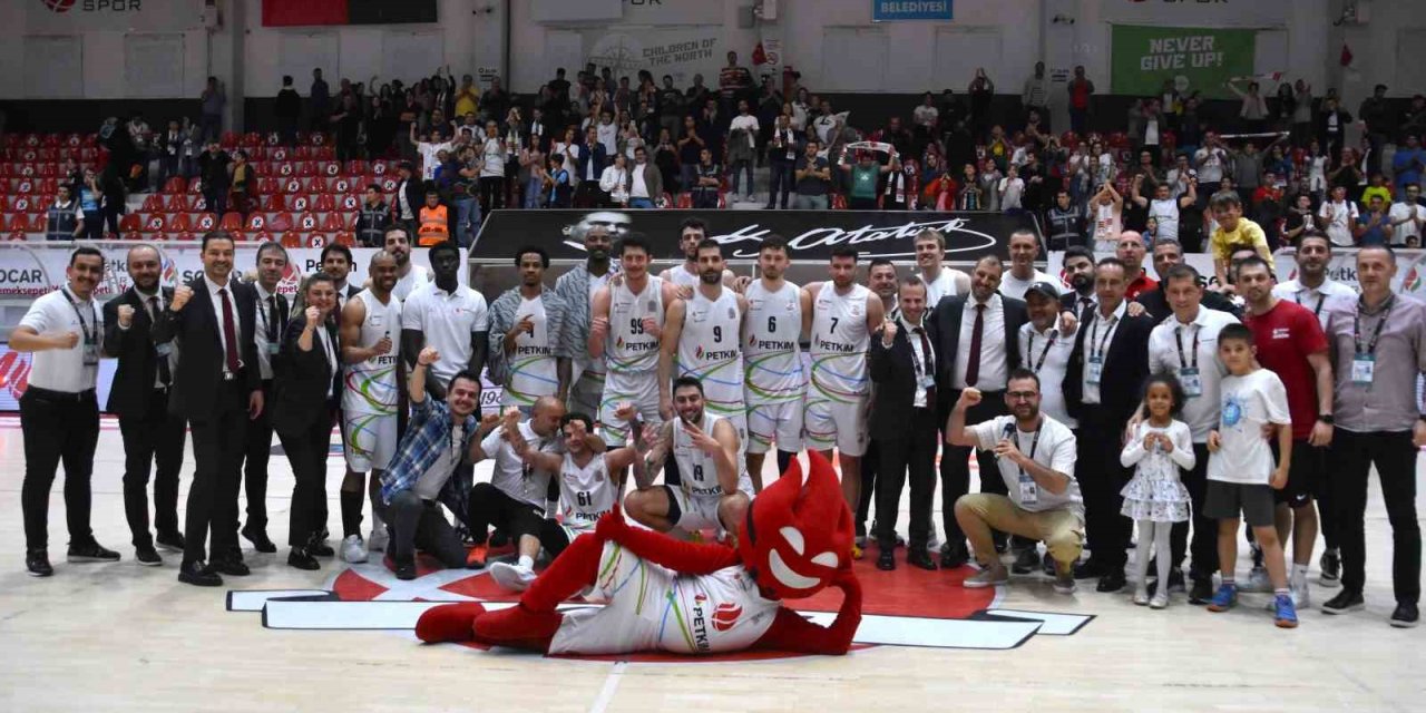 Aliağa Petkimspor, 4 kez 100 sayı üzeri attı