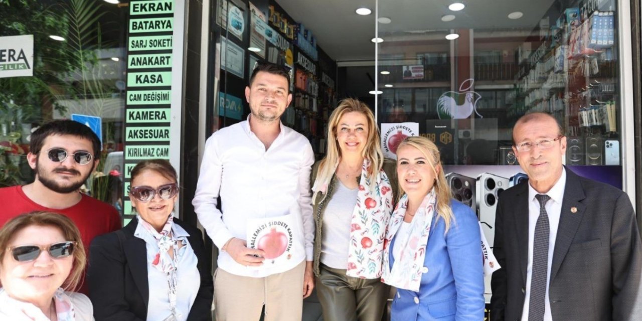 Başkan Doğan şiddete karşı iletişim projesine destek verdi