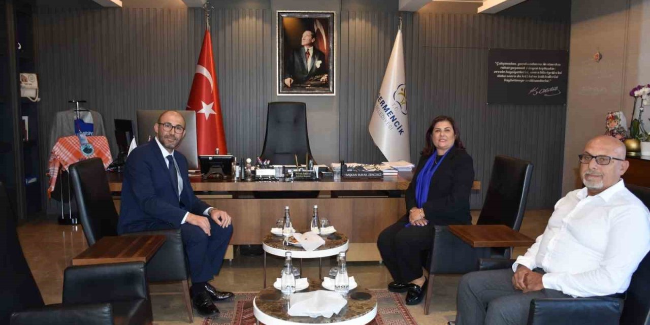 Başkan Zencirci, Çerçioğlu ile görüştü