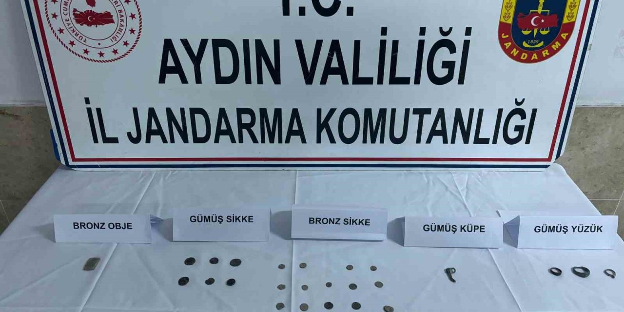 Tarihi eserlerden 300 binlik kazanç hayalini jandarma sonlandırdı
