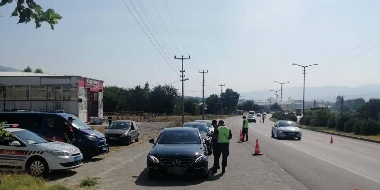 Aydın jandarmasından hava destekli denetim