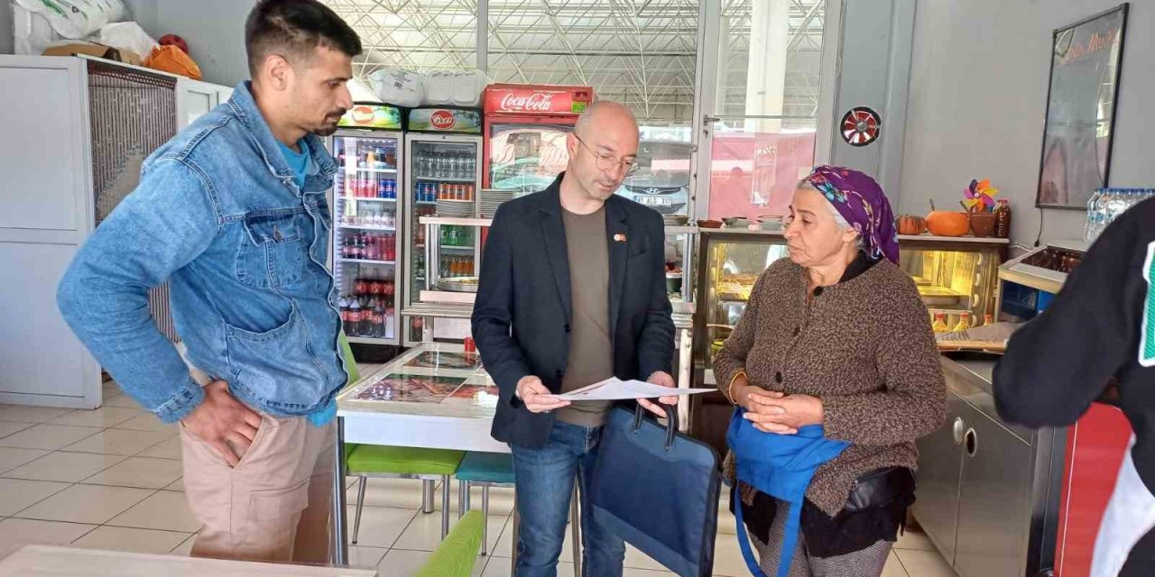 Denizli Esnaf ve Sanatkarlar Odaları Birliği Çameli esnafını yerinde dinledi