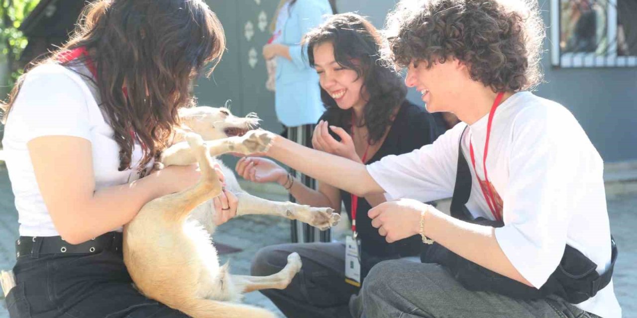 Merkezefendi Belediyesi 3 ülkeden gelen öğrencileri ağırladı