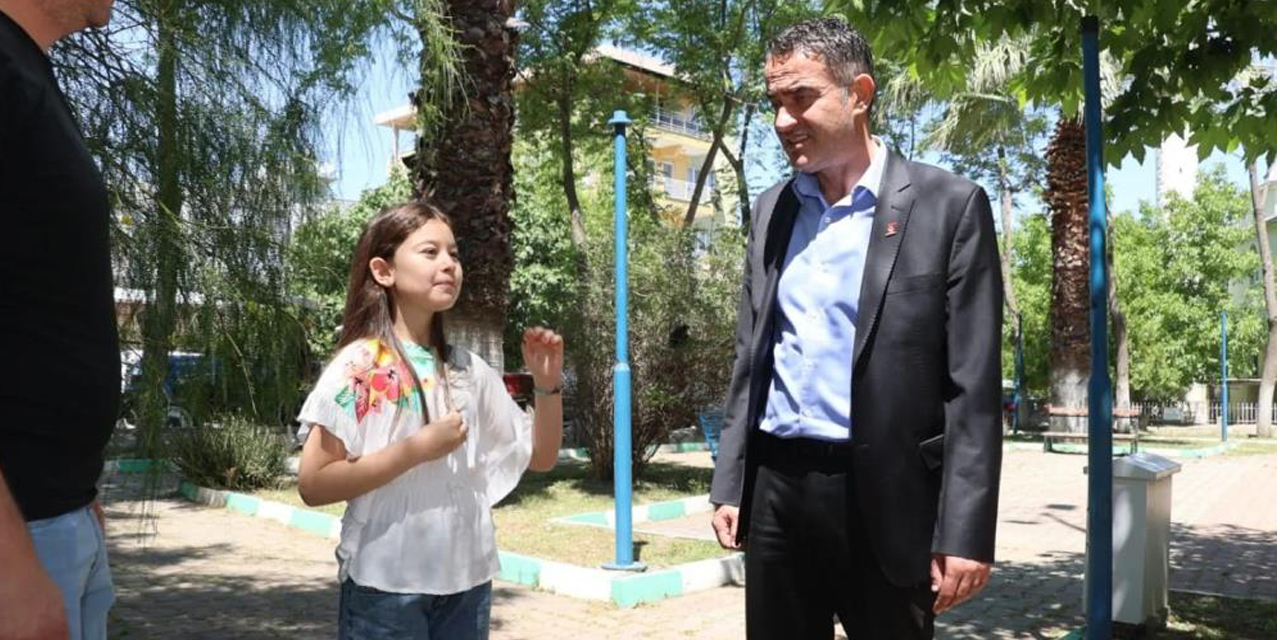 Başkan Arıcı, küçük Ela’yı kırmadı