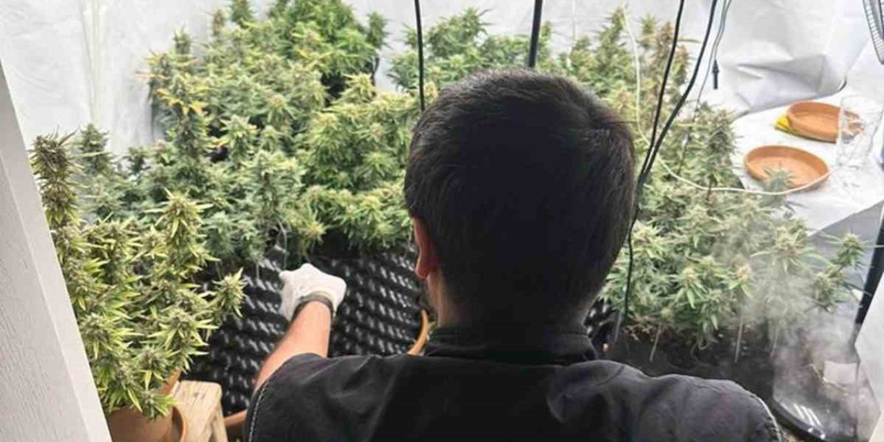 Polisten Ortaca’da evde uyuşturucu üretimine operasyon
