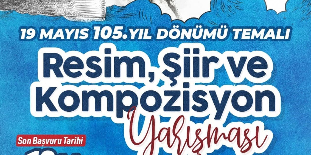 Kuşadası Belediyesi 19 Mayıs için resim, şiir ve kompozisyon yarışması düzenliyor