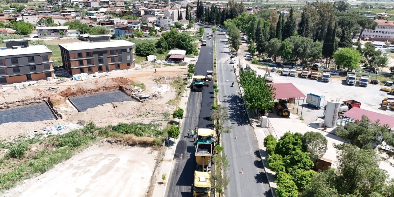 Büyükşehir Belediyesi Mehmet Ali Tosun Bulvarı’nı yeniliyor