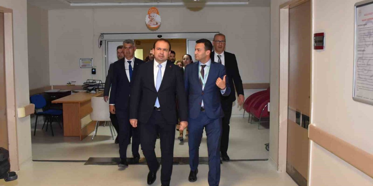 Müdür Şenkul, sağlık hizmetlerini yerinde inceledi