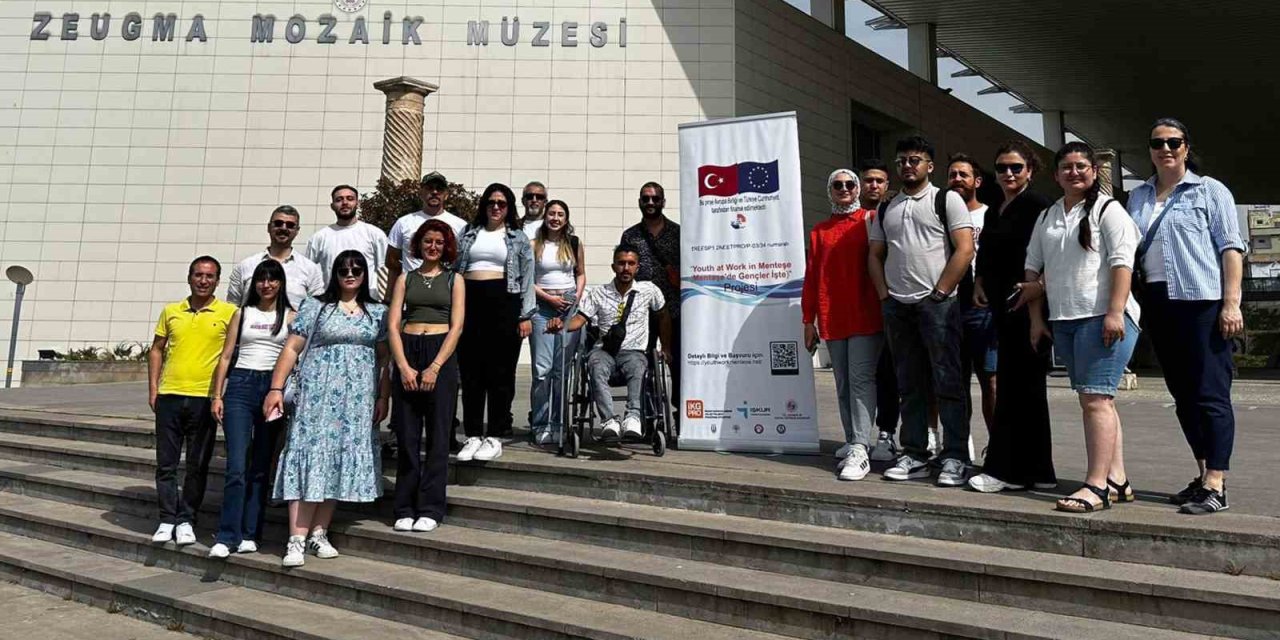 “Menteşe’de Gençler İşte” kursiyerleri teknik geziye katıldı