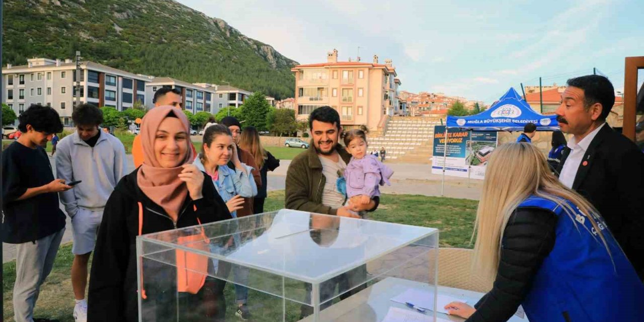 Büyükşehir Kent Parka yapılacak tesisi halka soruyor