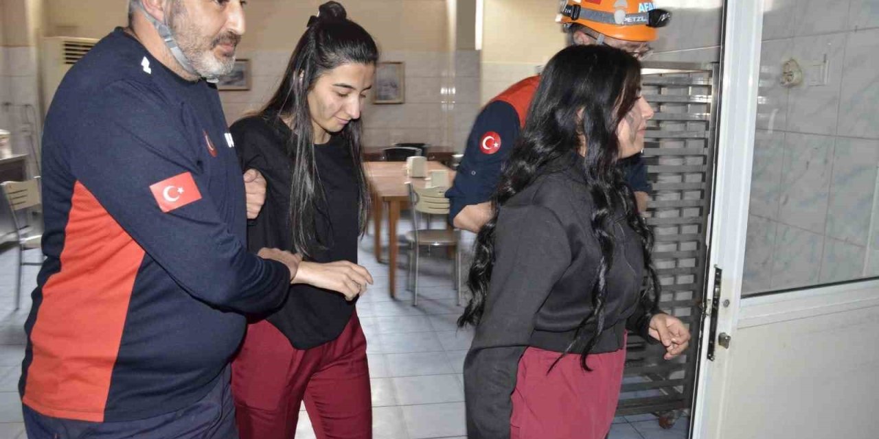 Atatürk Devlet Hastanesi’nde HAP tatbikatı yapıldı