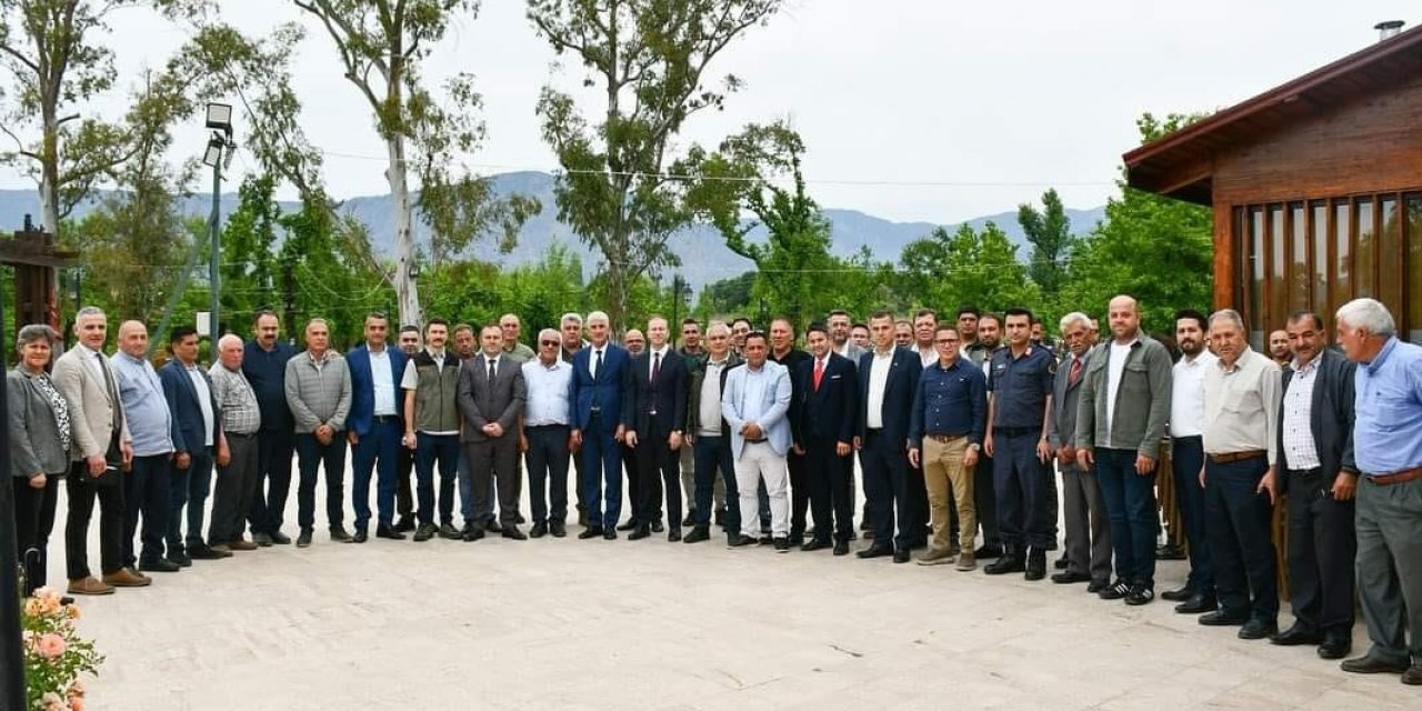 Köyceğiz’de orman yangınlarıyla mücadele değerlendirildi