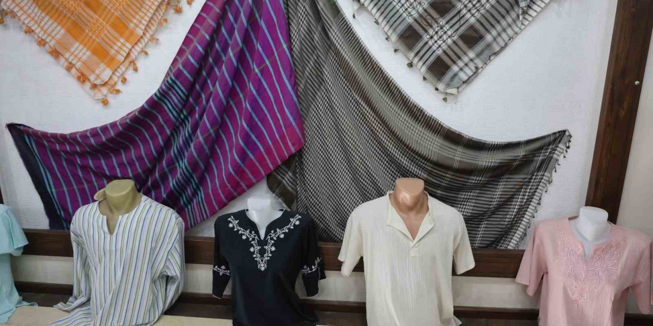 Yazın serin kışın sıcak tutan Buldan bezine ilgi her geçen gün artıyor