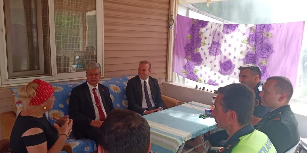 Köyceğiz Kaymakamı, şehit ve gazi annelerini unutmadı