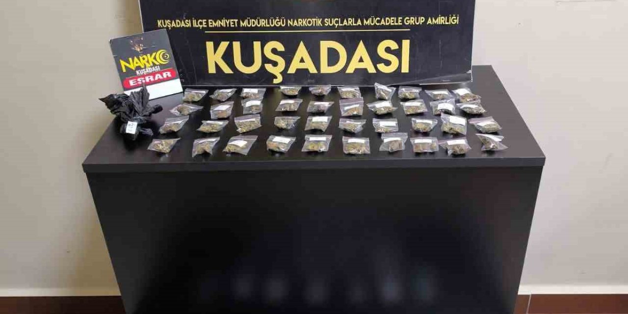 Kuşadası’nda narkotik operasyonu