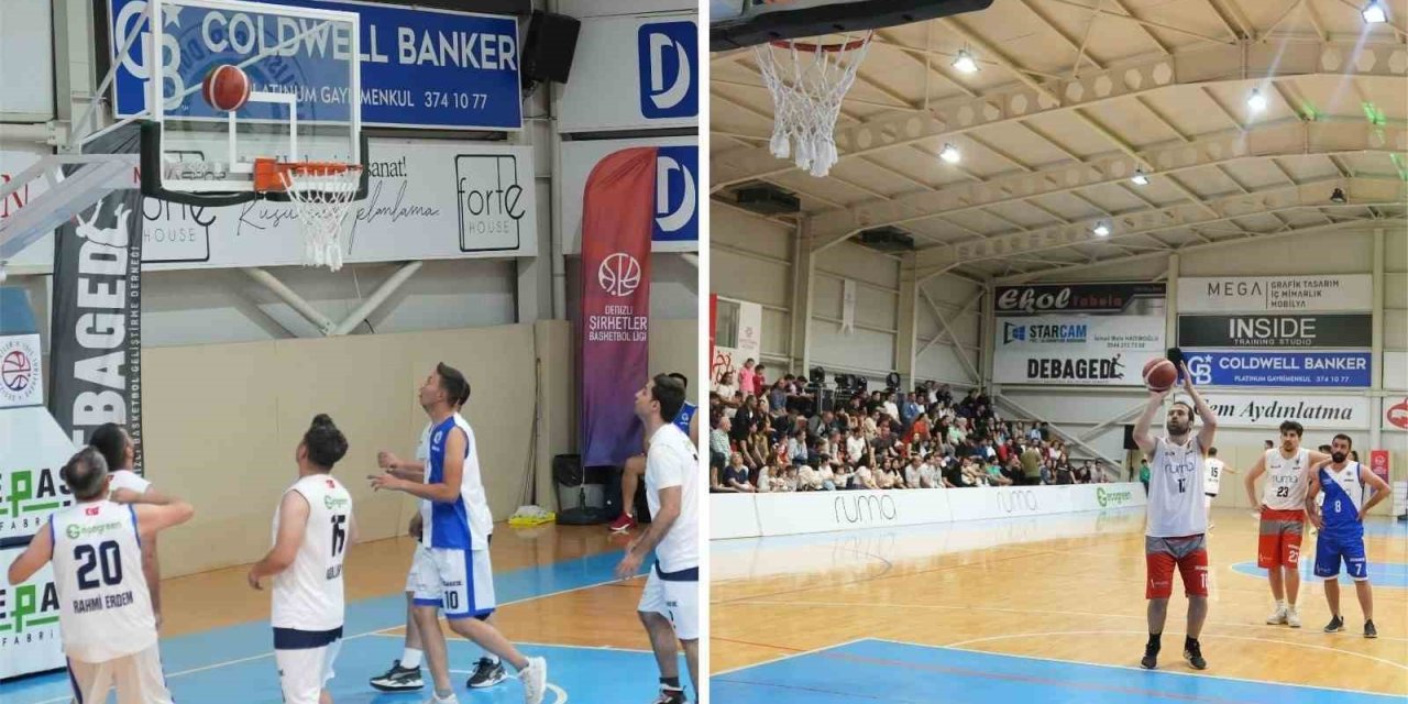 Denizli Şirketler Basketbol Ligi’nde heyecan başladı