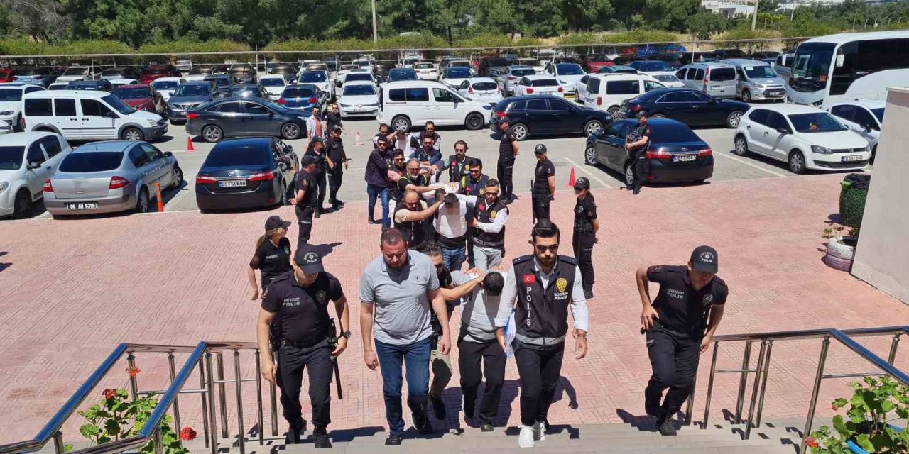 Bodrum’da kanlı gecenin şüphelileri adliyede