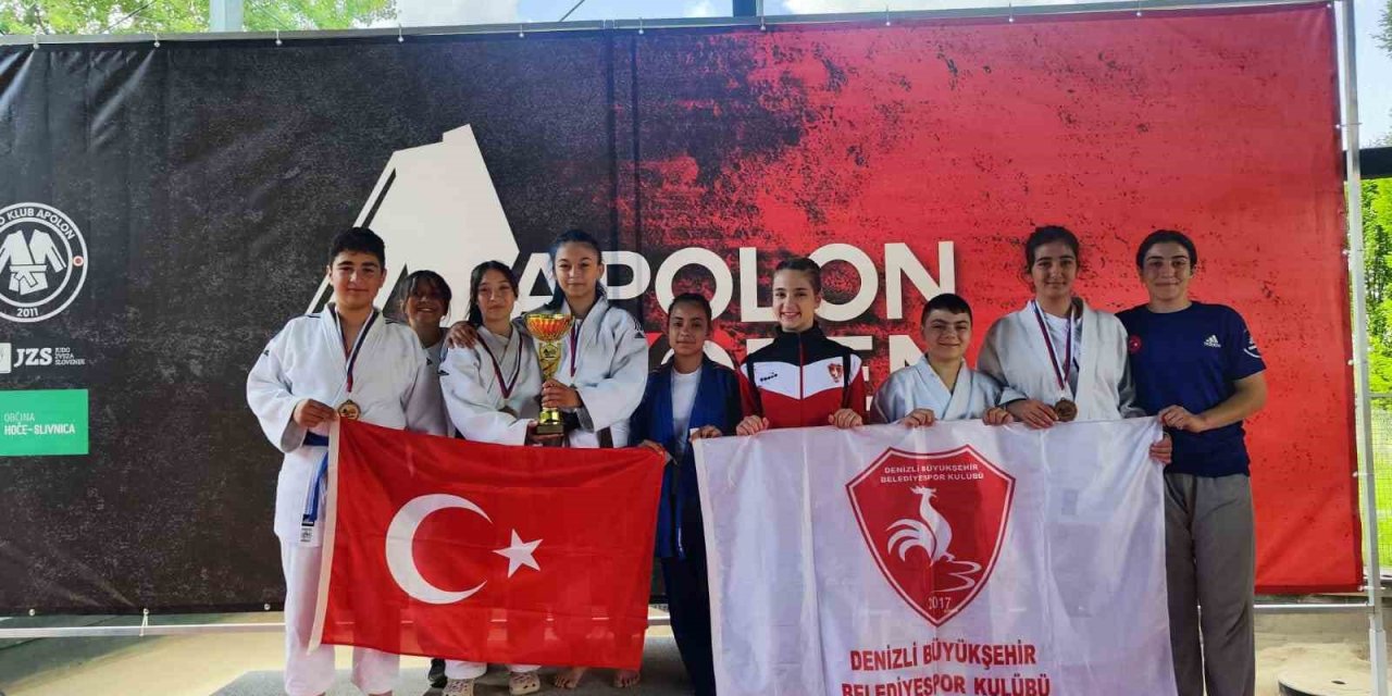 Büyükşehir Judo Takımı Slovenya’dan derece ile döndü
