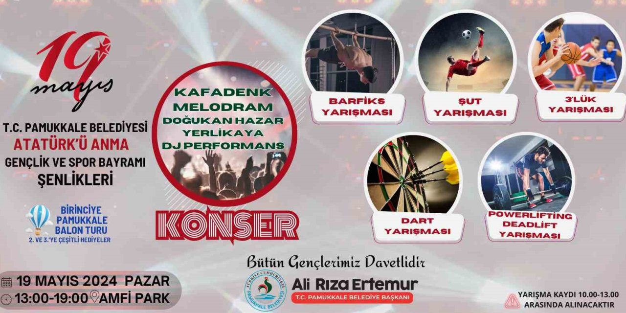 Başkan Ertemur gençleri 19 Mayıs şenliğine davet etti