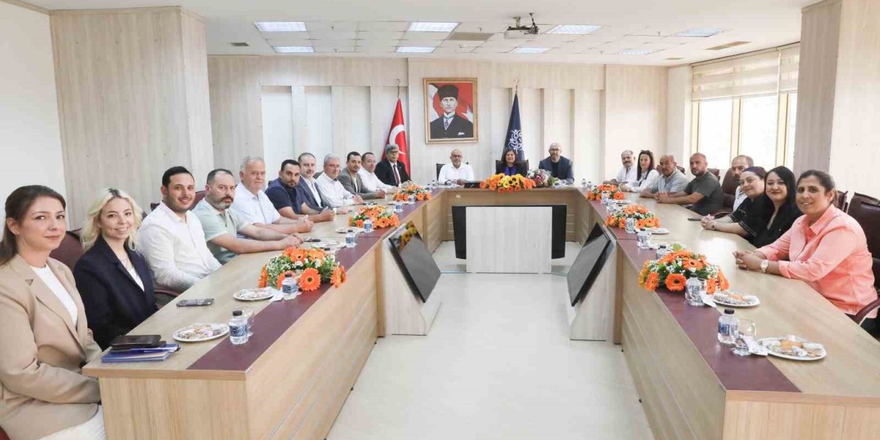 Başkan Çerçioğlu, Germencik Belediye Başkanı Zencirci’yi ağırladı