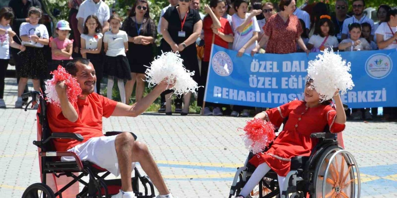 Dalaman’da Engelliler Haftası’nda öğrenciler engel tanımadı
