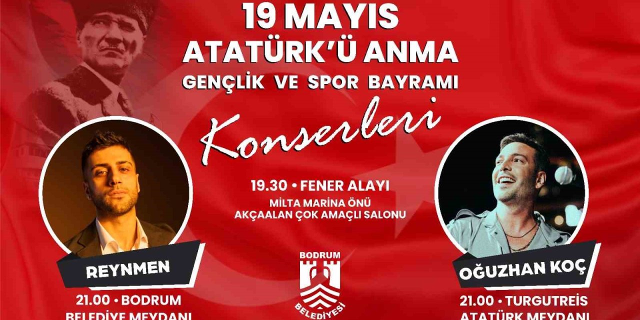 19 Mayıs Bodrum’da coşkuyla kutlanacak