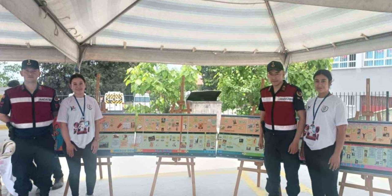 Jandarma geleceğin mucitlerini yalnız bırakmadı