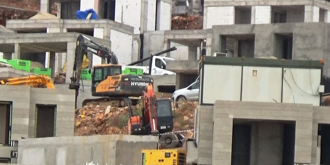 Bodrum’da yasağa rağmen inşaatlar tam gaz devam ediyor