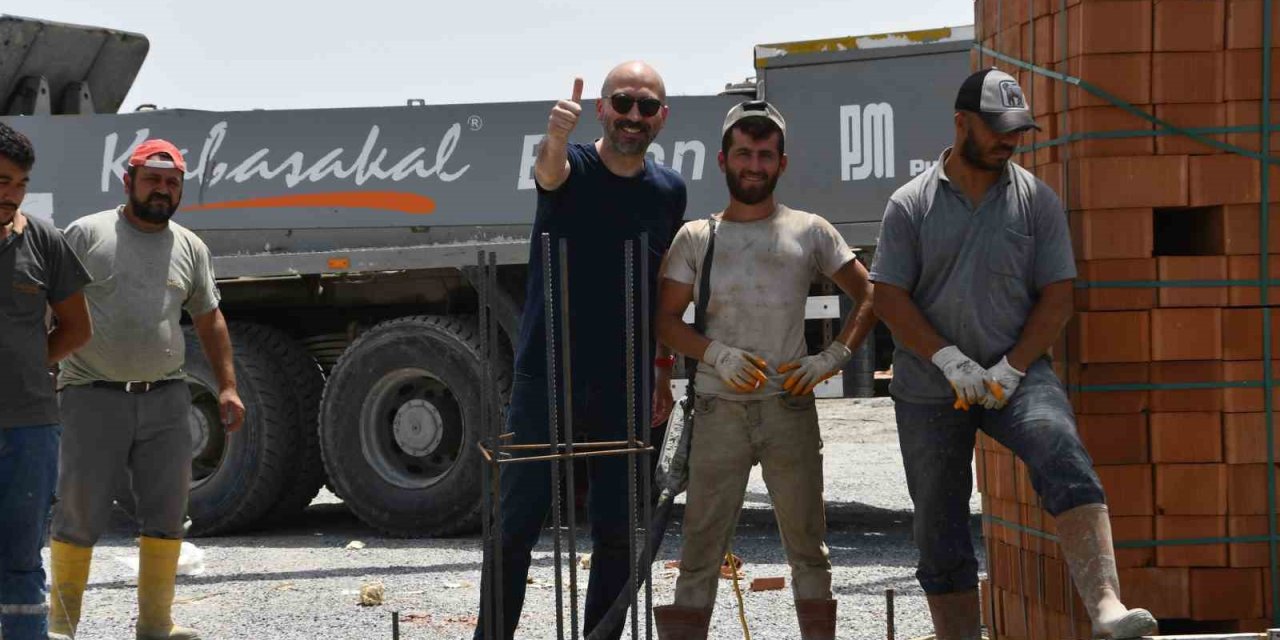 Söke’de hayvan barınağı inşaatı hızla devam ediyor