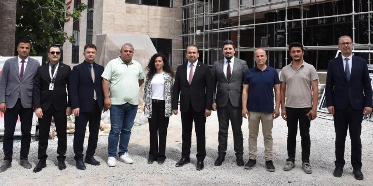 Kuşadası’ndaki sağlık kompleksinde çalışmalar hız kesmiyor