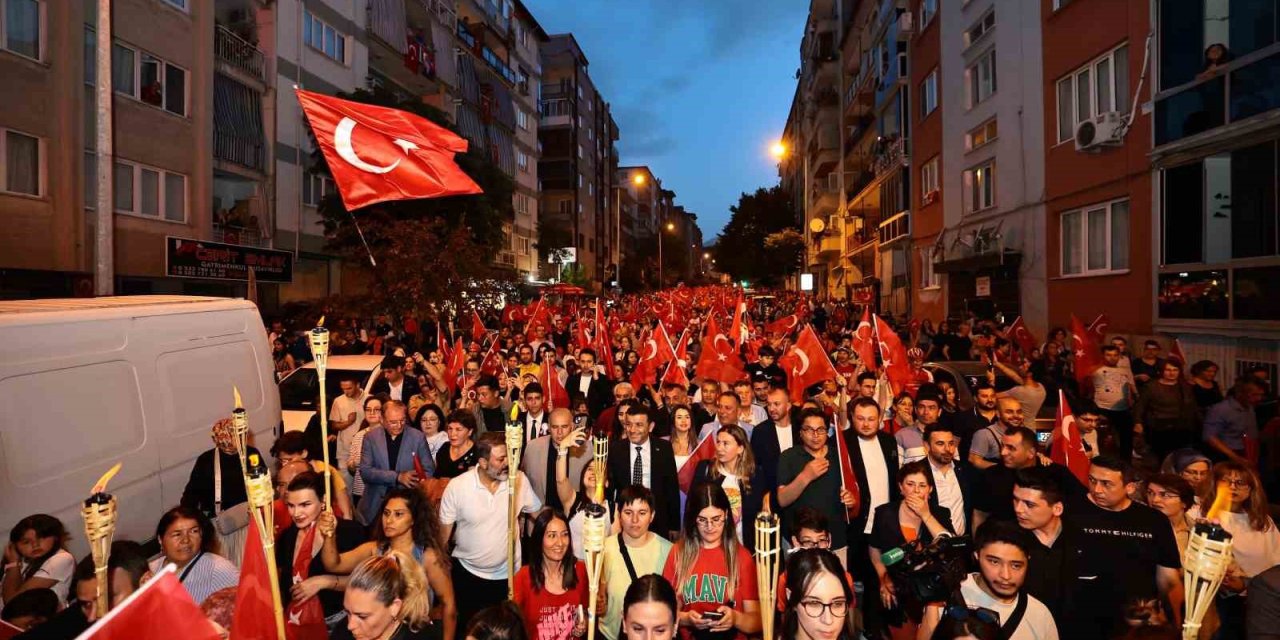 Denizli’de 19 Mayıs coşkusuna on binler ortak oldu