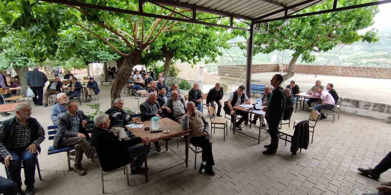 Sultanhisar’da çiftçiler bilgilendirildi