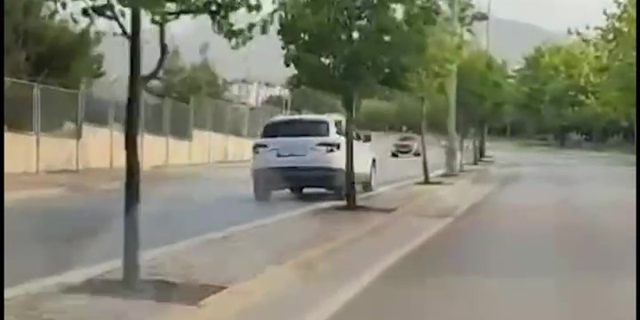 Denizli’de ters yönden giden sürücüye 7 bin TL ceza kesildi