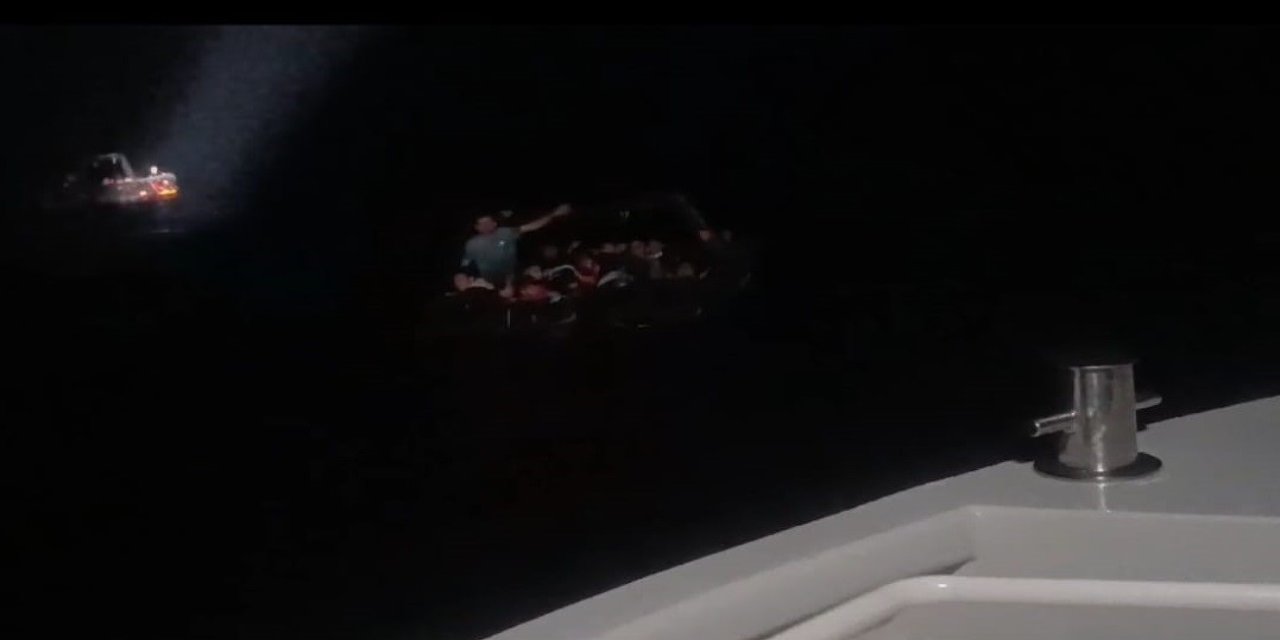 Bodrum’da 14’ü çocuk 33 düzensiz göçmen kurtarıldı