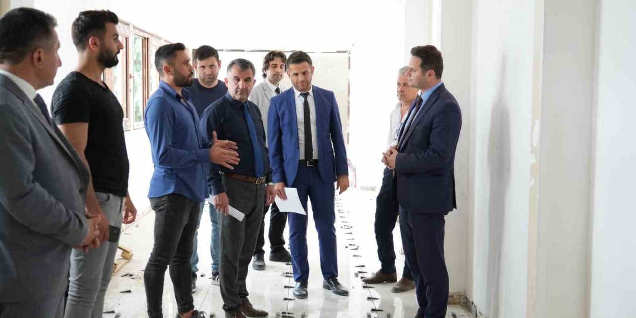 Menteşe Öğretmenevi tadilatında sona gelindi