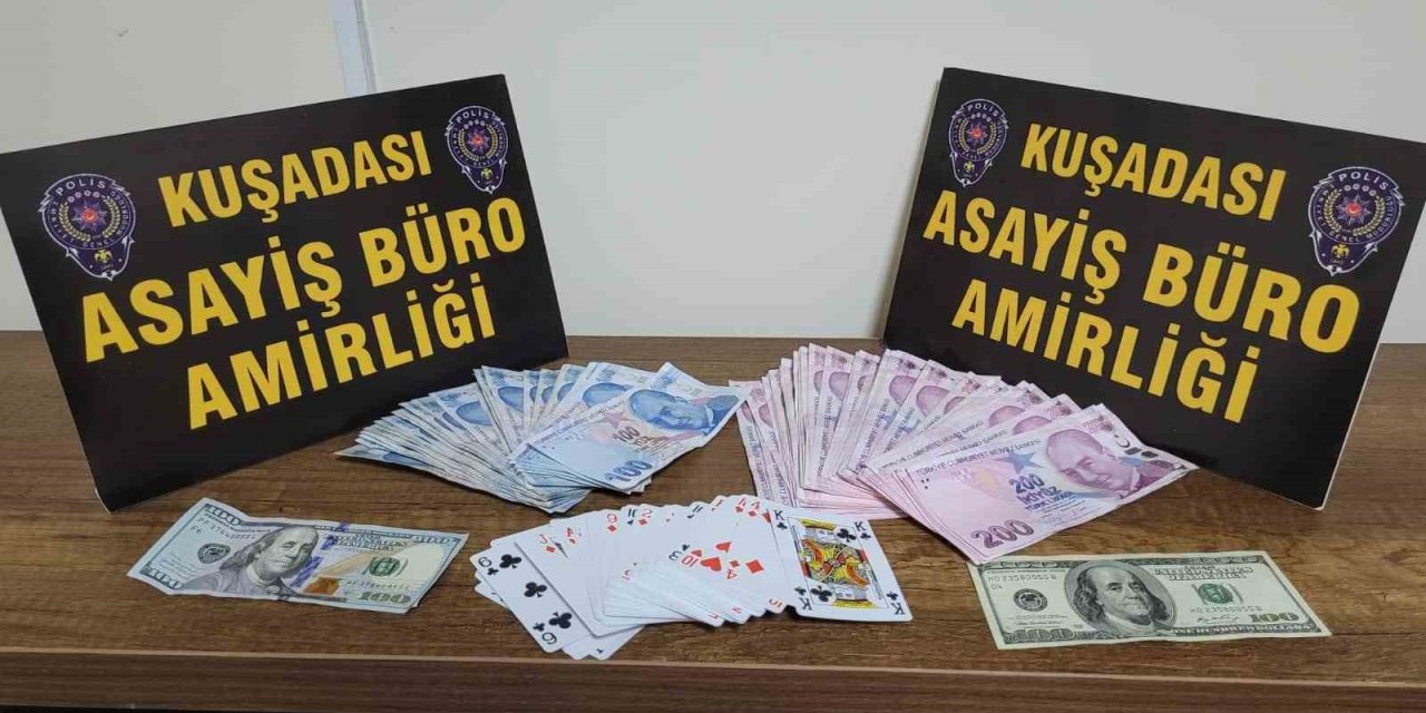 Kuşadası’nda kumar operasyonu