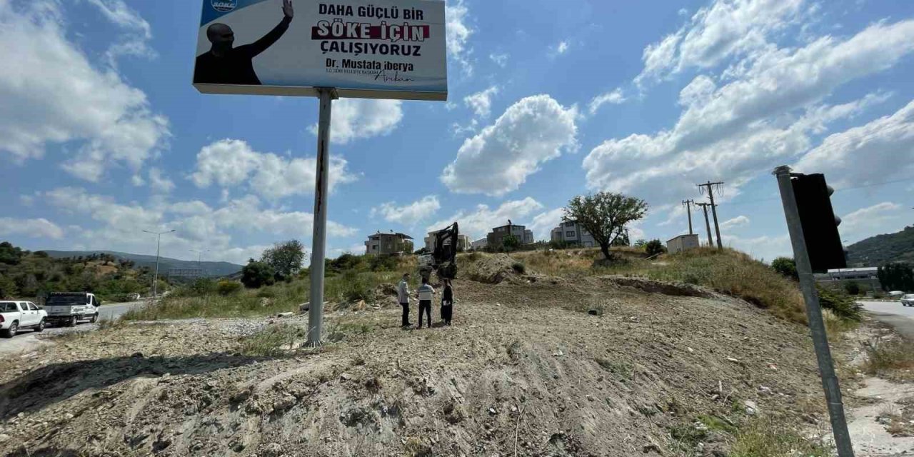 Söke Belediyesi’nden kent estetiğine önemli dokunuşlar