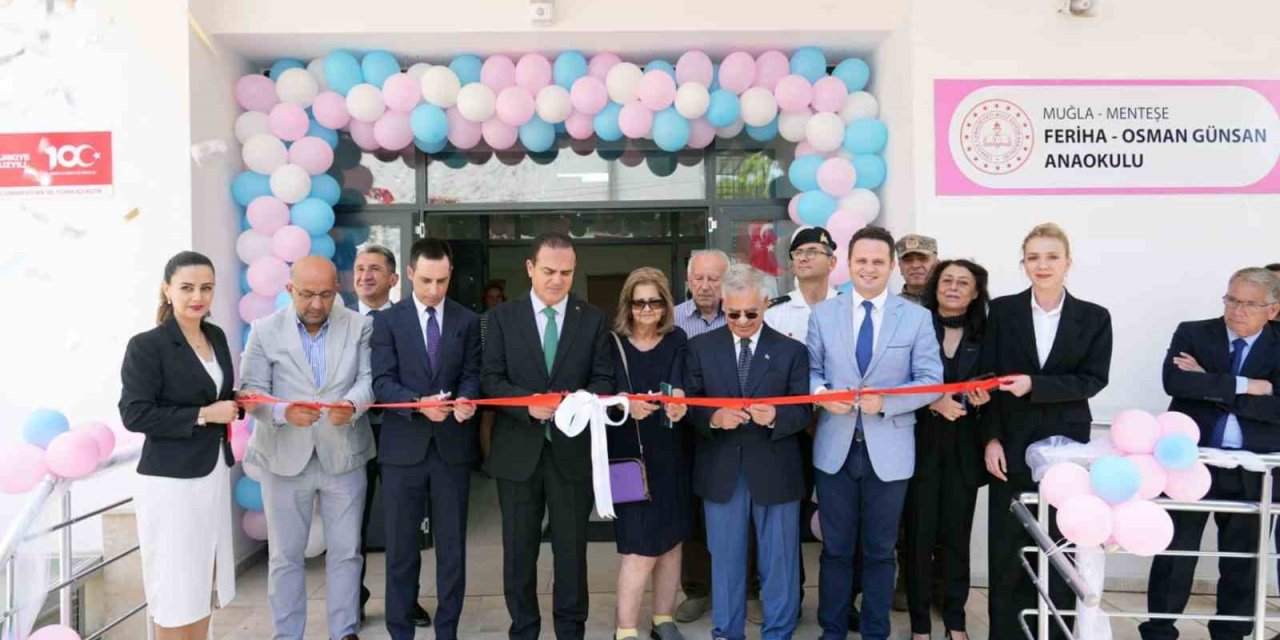 Feriha Osman Günsan Anaokulu açıldı