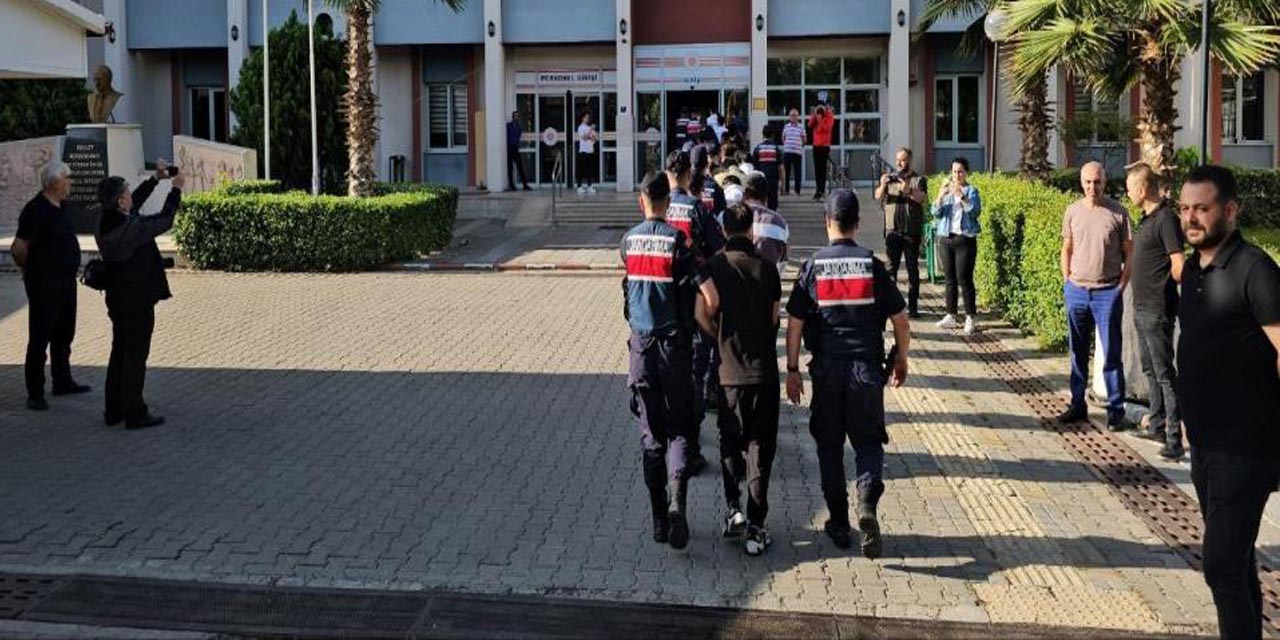 Aydın merkezli 17 ilde dolandırıcılık yapan 38 kişiden 18’i tutuklandı