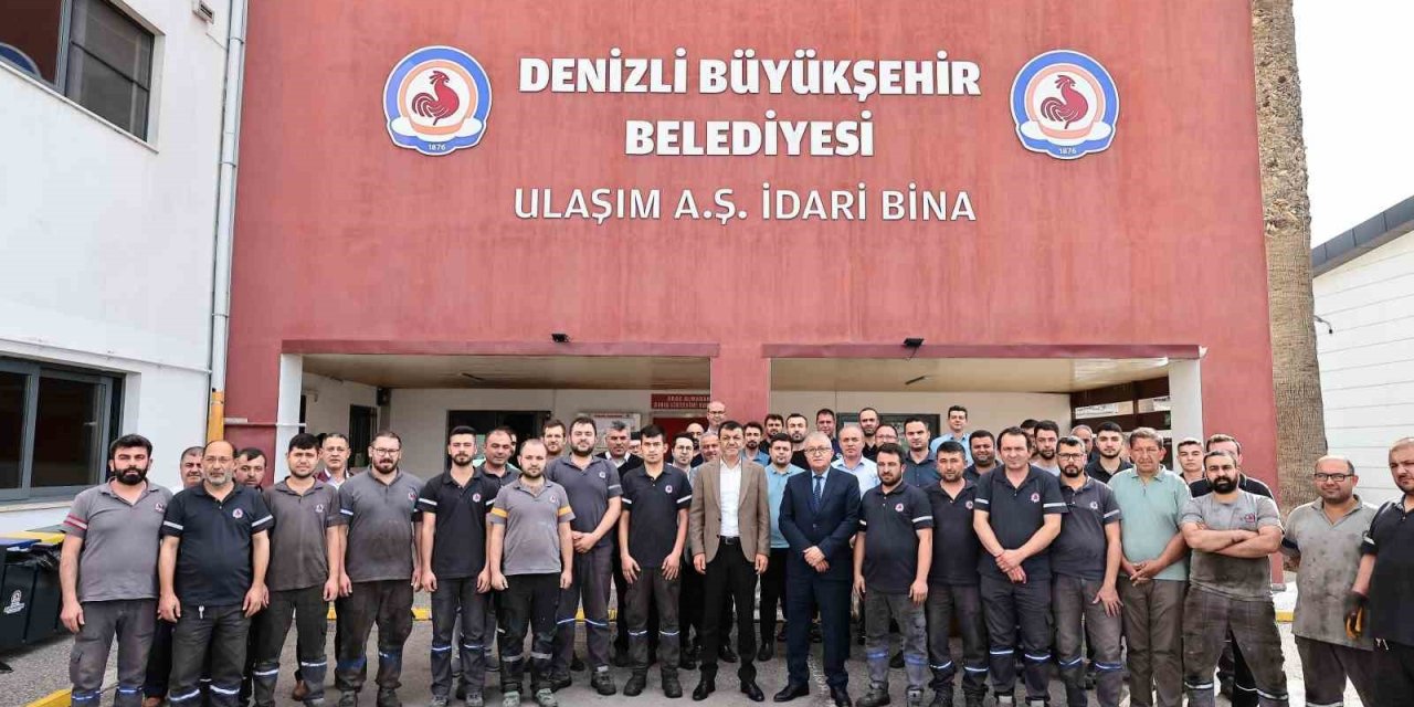 Başkan Çavuşoğlu’ndan Ulaşım AŞ’ye ziyaret