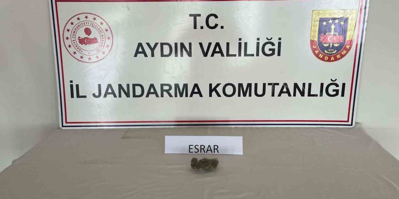 Aydın’da jandarma ekipleri uyuşturucuya geçit vermiyor