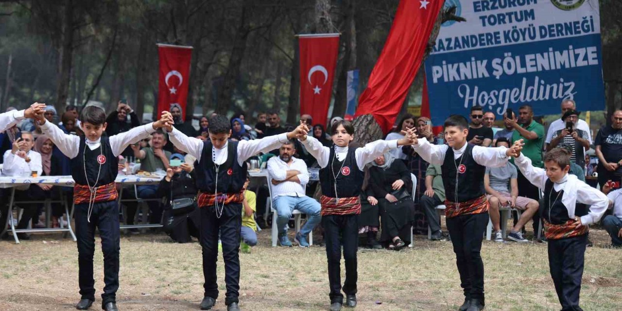 Binlerce Erzurumlu İzmir’deki piknik şöleninde bir araya geldi