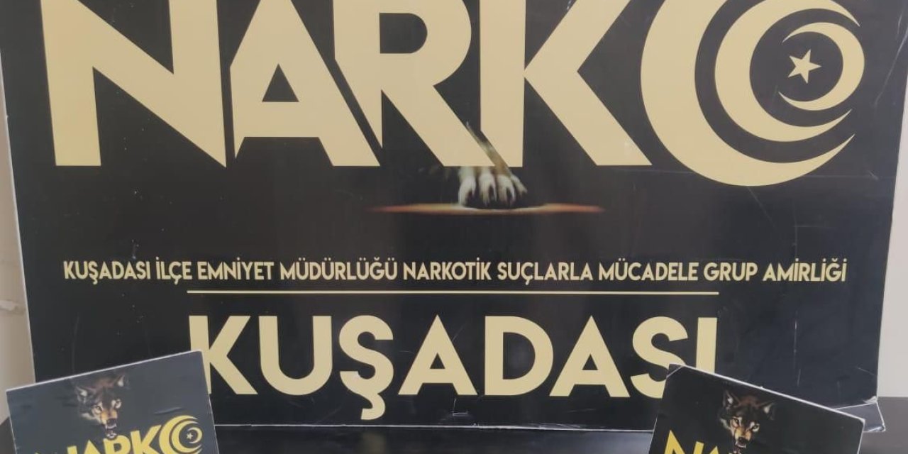 Kuşadası’nda uyuşturucu operasyonu