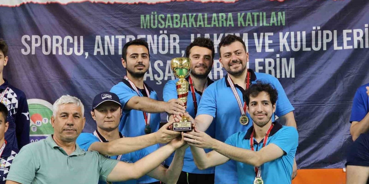 Masa Tenisi Terfi Turnuvası Köyceğiz’de tamamlandı