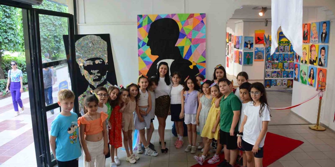 Başak Koleji Karma Resim Sergisi sanatseverlerle buluştu