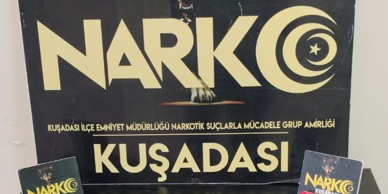Kuşadası’nda yeşil reçete ile satılan hap ele geçirildi