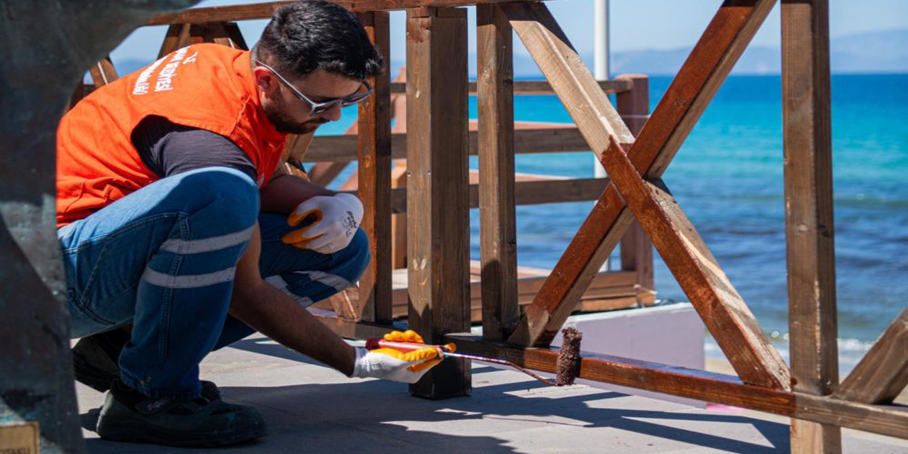 Kuşadası Belediyesi kenti sezona hazırlıyor