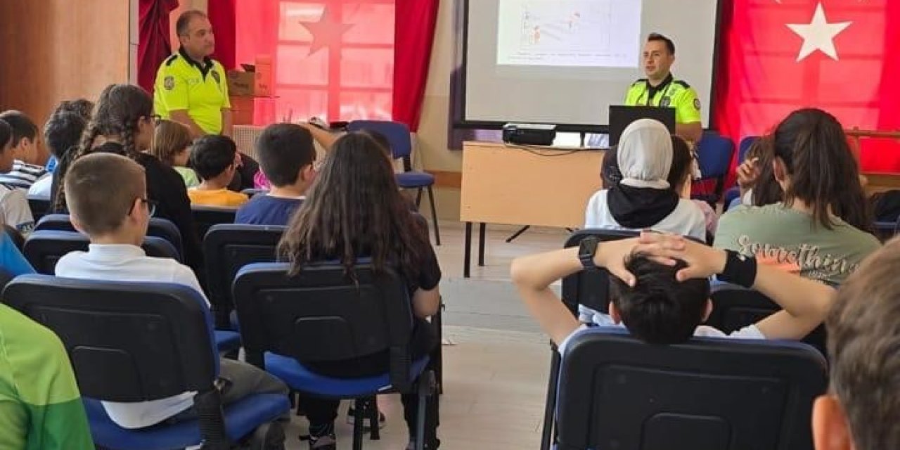 274 öğrenci trafik eğitimi aldı
