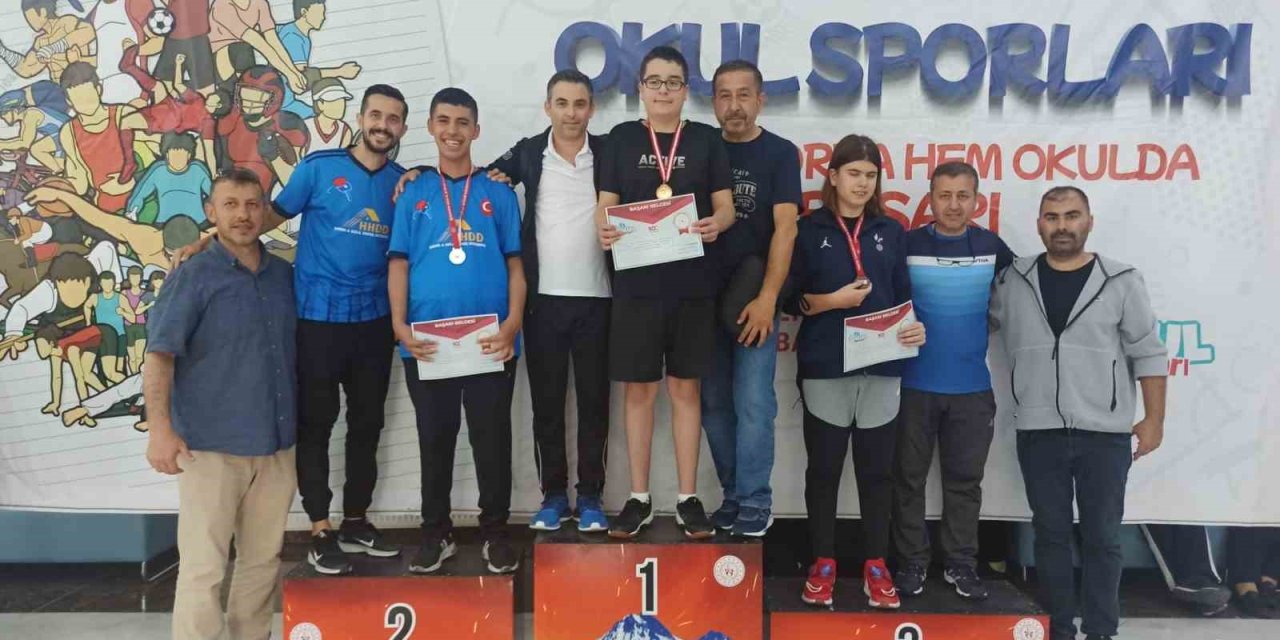 Aydınlı özel sporcular Türkiye şampiyonu oldu